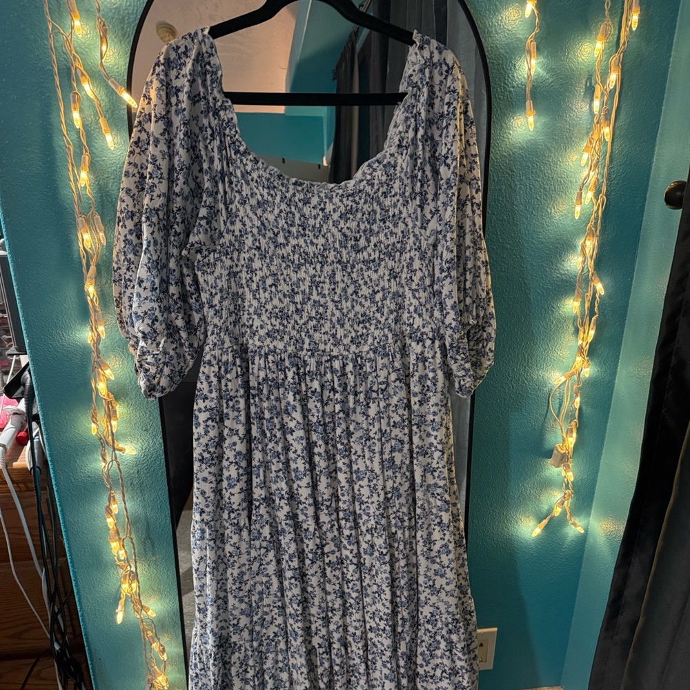 Midi Washable Gauze Off The Shoulder Dress Torrid 18/20